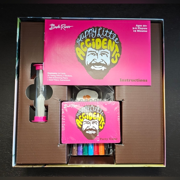 *Bob Ross Party Game* - Picture 6 of 10